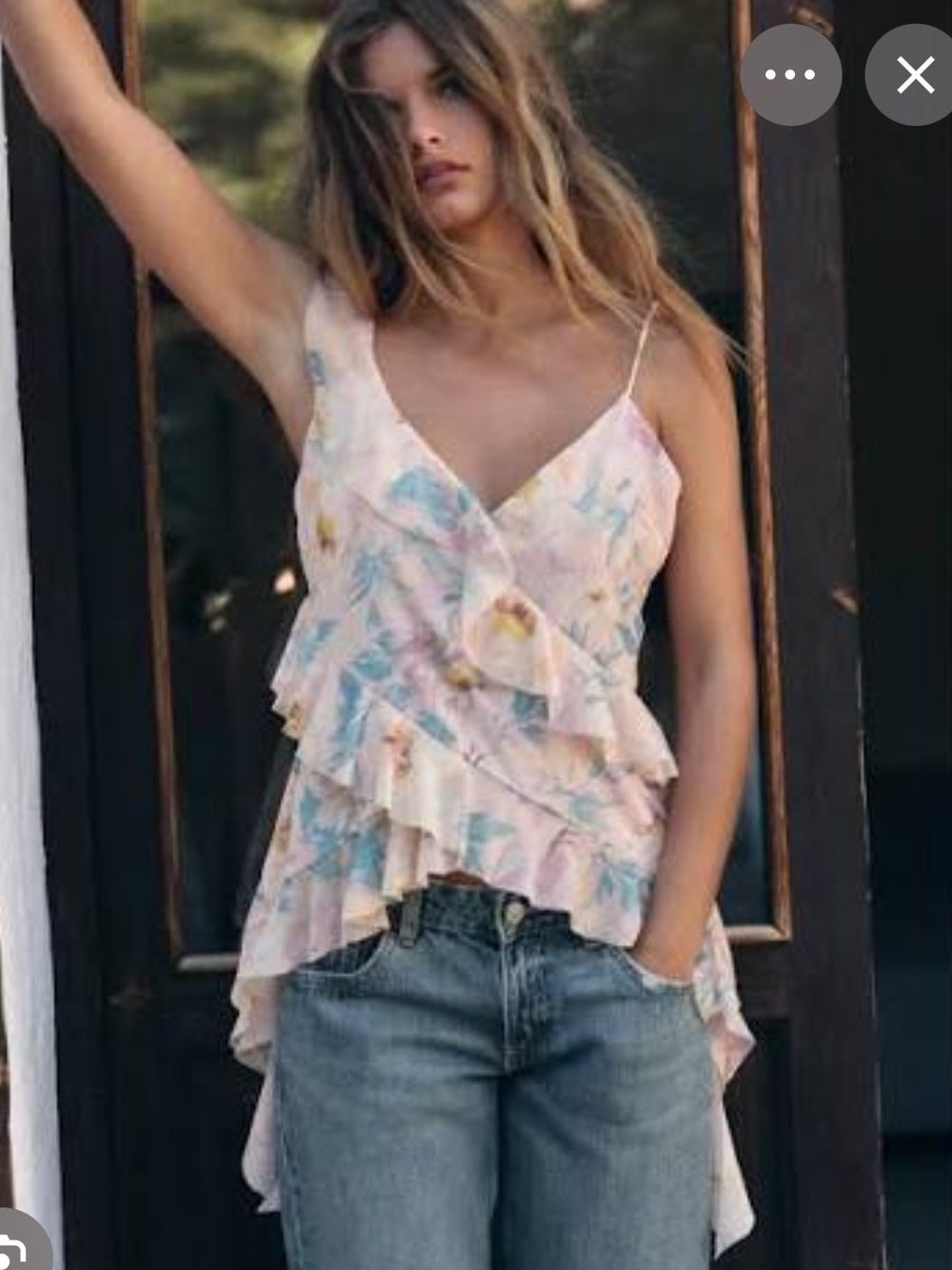 NWT ZARA RUFFE TULLE TOP SIZE M
🚨NO DISCOUNT ON THIS TOP